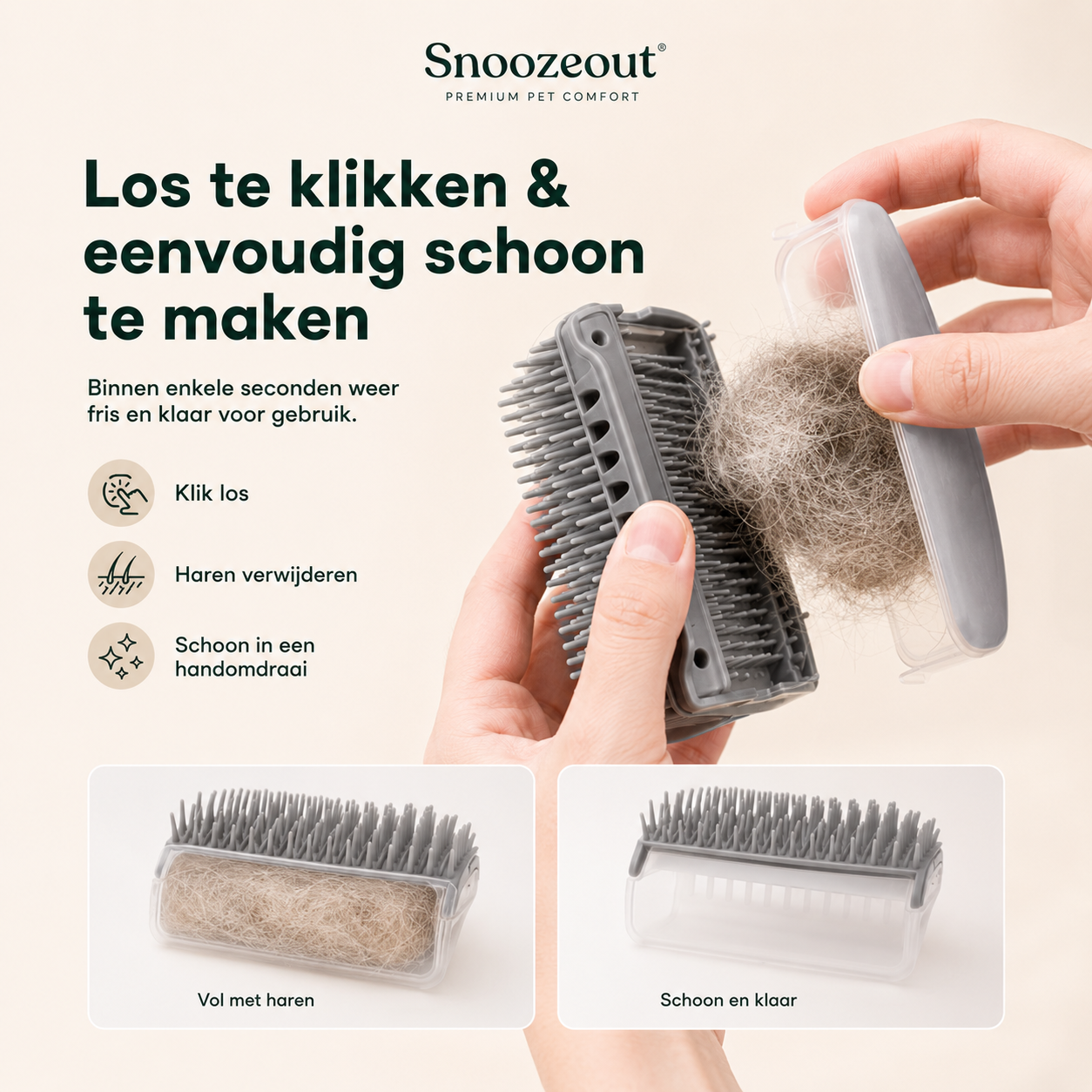 Zelfmassage-Hoekborstel voor Katten met Kattenkruid