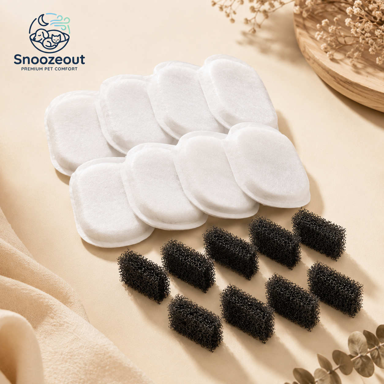Navulfilters voor Drinkfontein - 8-pack