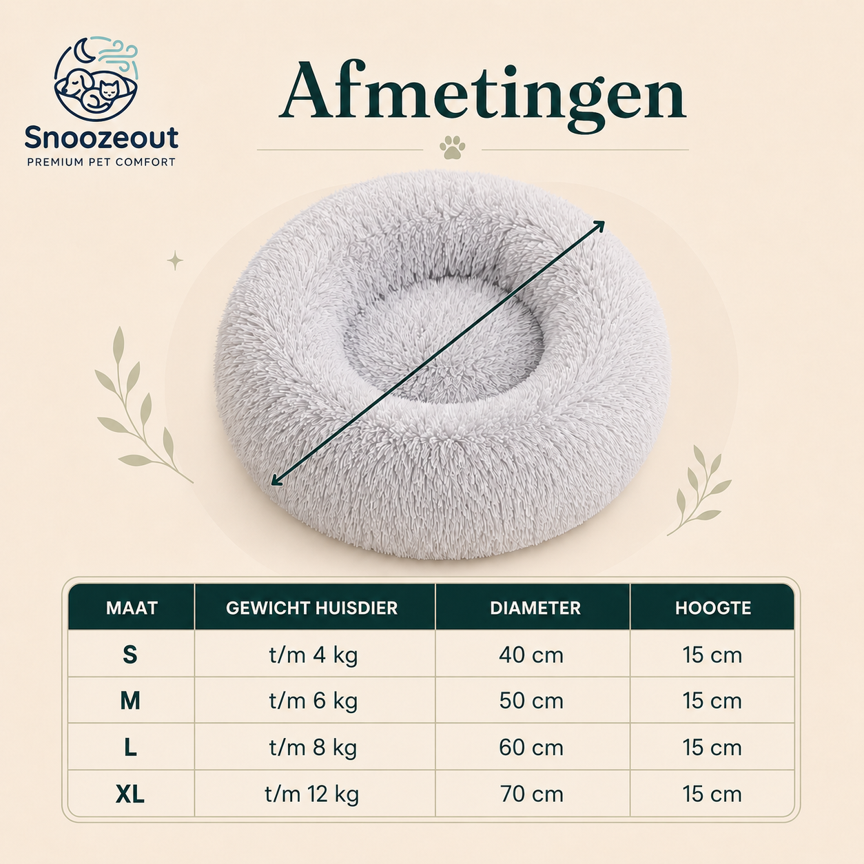 Pluche Donutmand voor Kat & Kleine Hond