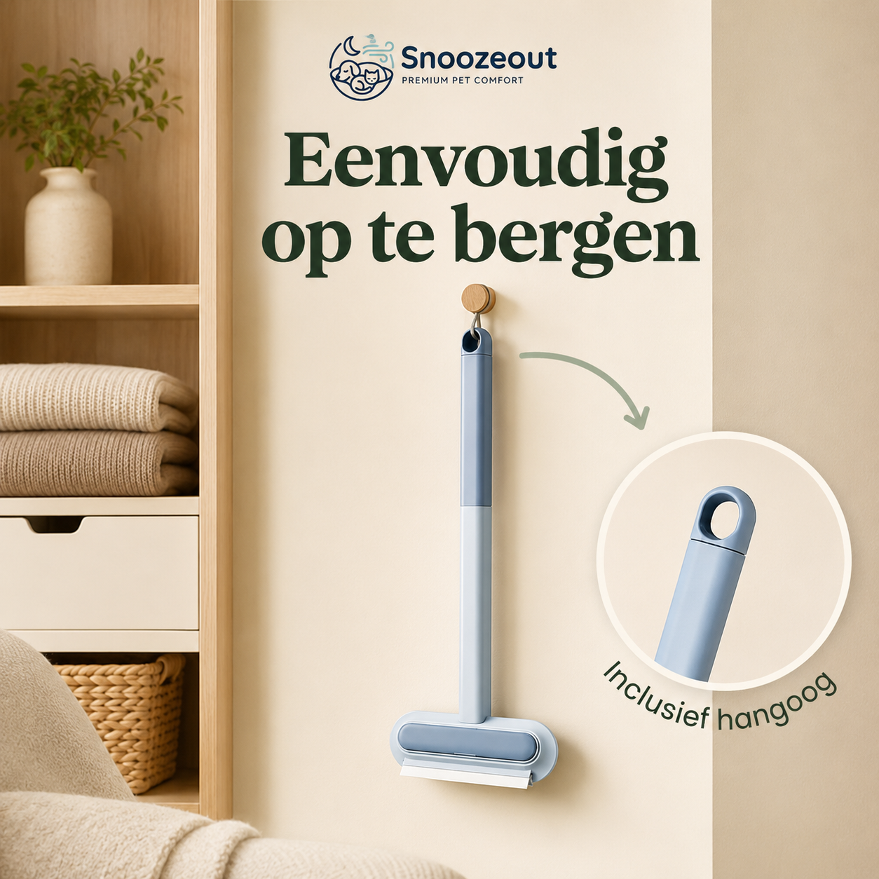 3-in-1 Haarverwijderaar voor Meubels & Kleding
