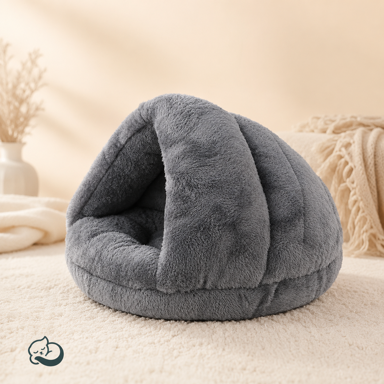 Grotmand voor Kat & Kleine Hond – Warm en Beschut