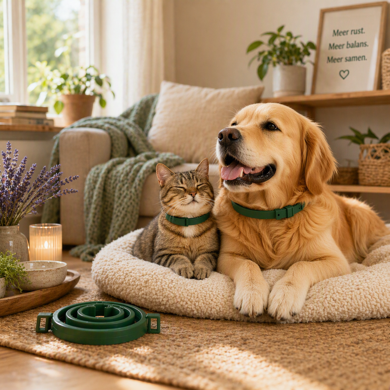 Kalmerende Halsband voor Hond & Kat