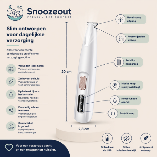 Snoozeout PawBlade Pro Precisietrimmer